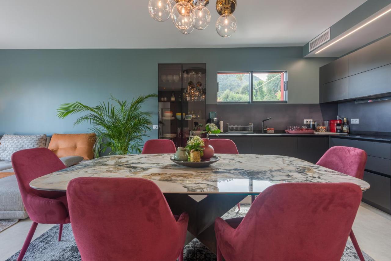 Deluxe Villa Graziella 200 M From The Beach Éze Ngoại thất bức ảnh