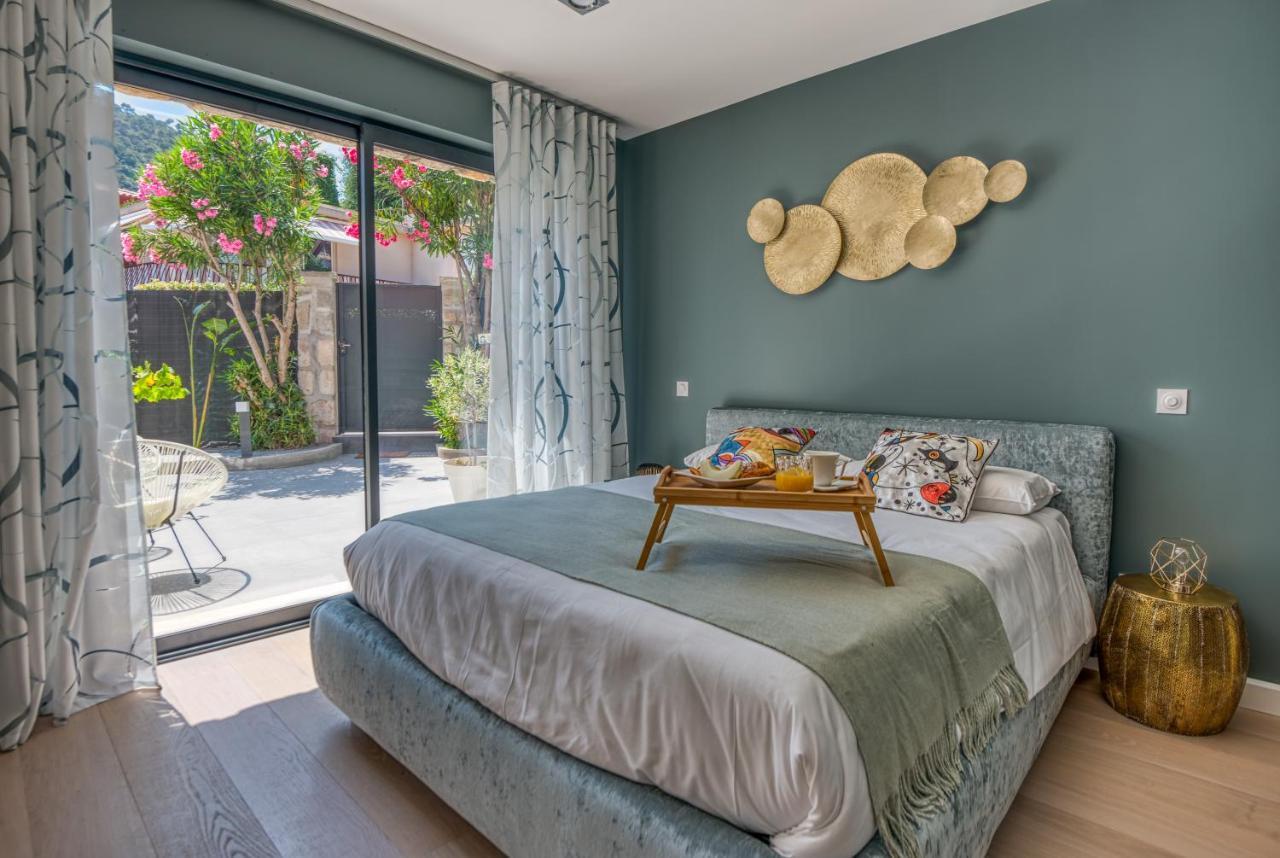 Deluxe Villa Graziella 200 M From The Beach Éze Ngoại thất bức ảnh